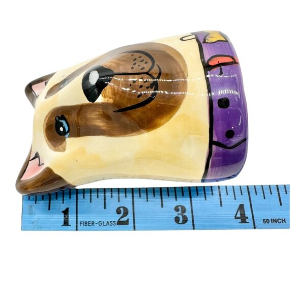 Hand-Painted Ceramic Dog Salt and Pepper Shakers Fun Collectible Tableware - Picture 5 of 8
